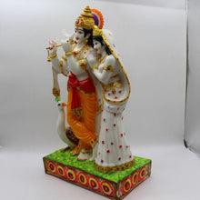 Load image into Gallery viewer, Indian Fiber Lord Radha Krishna Statue for Home &amp; office decor, temple, diwali Pooja