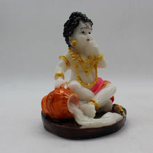Load image into Gallery viewer, Indian Fiber Lord Krishna Statue for Home &amp; office decor, temple, diwali Pooja
