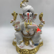 Load image into Gallery viewer, Ganesh Ganesha Ganpati Ganapati Hindu God Hindu God Ganesh fiber idol 1
