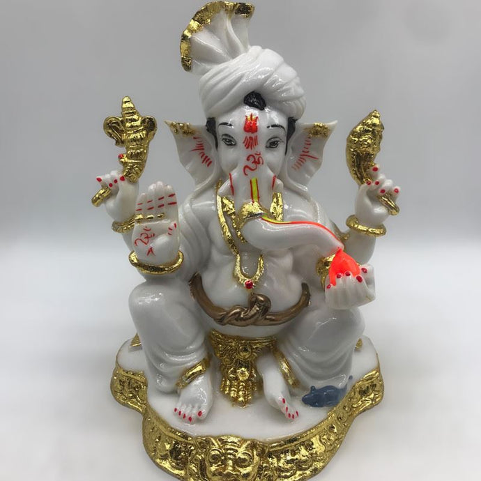 Ganesh Ganesha Ganpati Ganapati Hindu God Hindu God Ganesh fiber idol 1