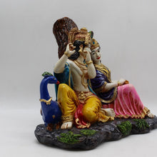 Load image into Gallery viewer, Indian Fiber Lord Radha Krishna Statue for Home &amp; office decor, temple, diwali Pooja
