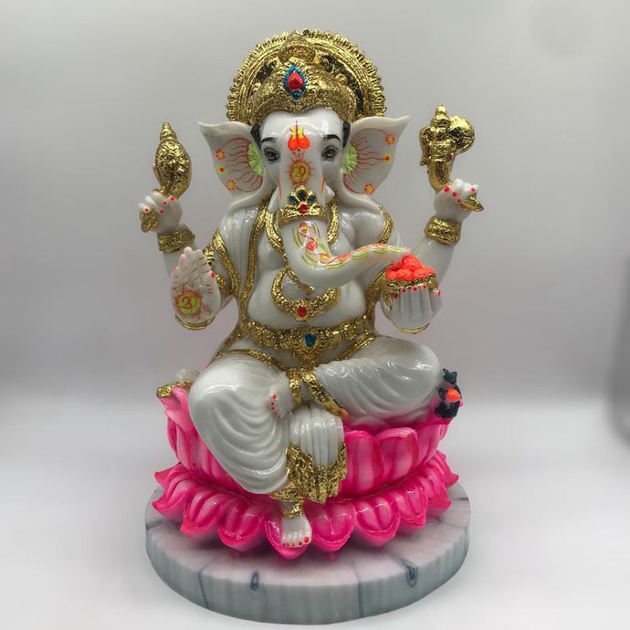 Ganesh Ganesha Ganpati Ganapati Hindu God Hindu God Ganesh fiber idol 1