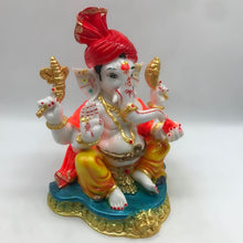 Load image into Gallery viewer, Ganesh Ganesha Ganpati Ganapati Hindu God Hindu God Ganesh fiber idol 1