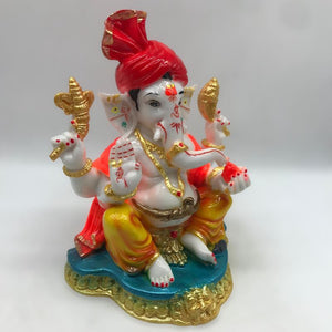 Ganesh Ganesha Ganpati Ganapati Hindu God Hindu God Ganesh fiber idol 1