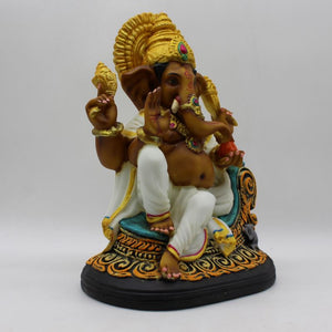 Indian Lord Ganesha Statue for Home & office decor, temple, diwali Pooja,Sitting statue of lord Ganesha