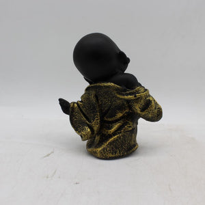 Buddha Sitting Medium,showpiece Decorative Statue Figurine God GiftBlack