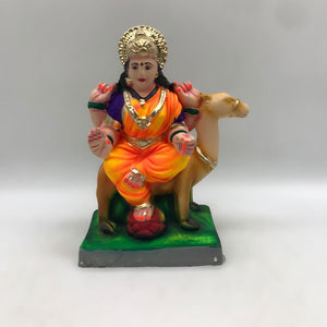 Ambe maa,Ambaji, Durga ma, Bengali Durga ma statue,idol,murti Yellow