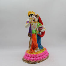 Load image into Gallery viewer, Radha Krishna,Radha Kanha Statue,for Home,office,temple,diwali Pooja multi color