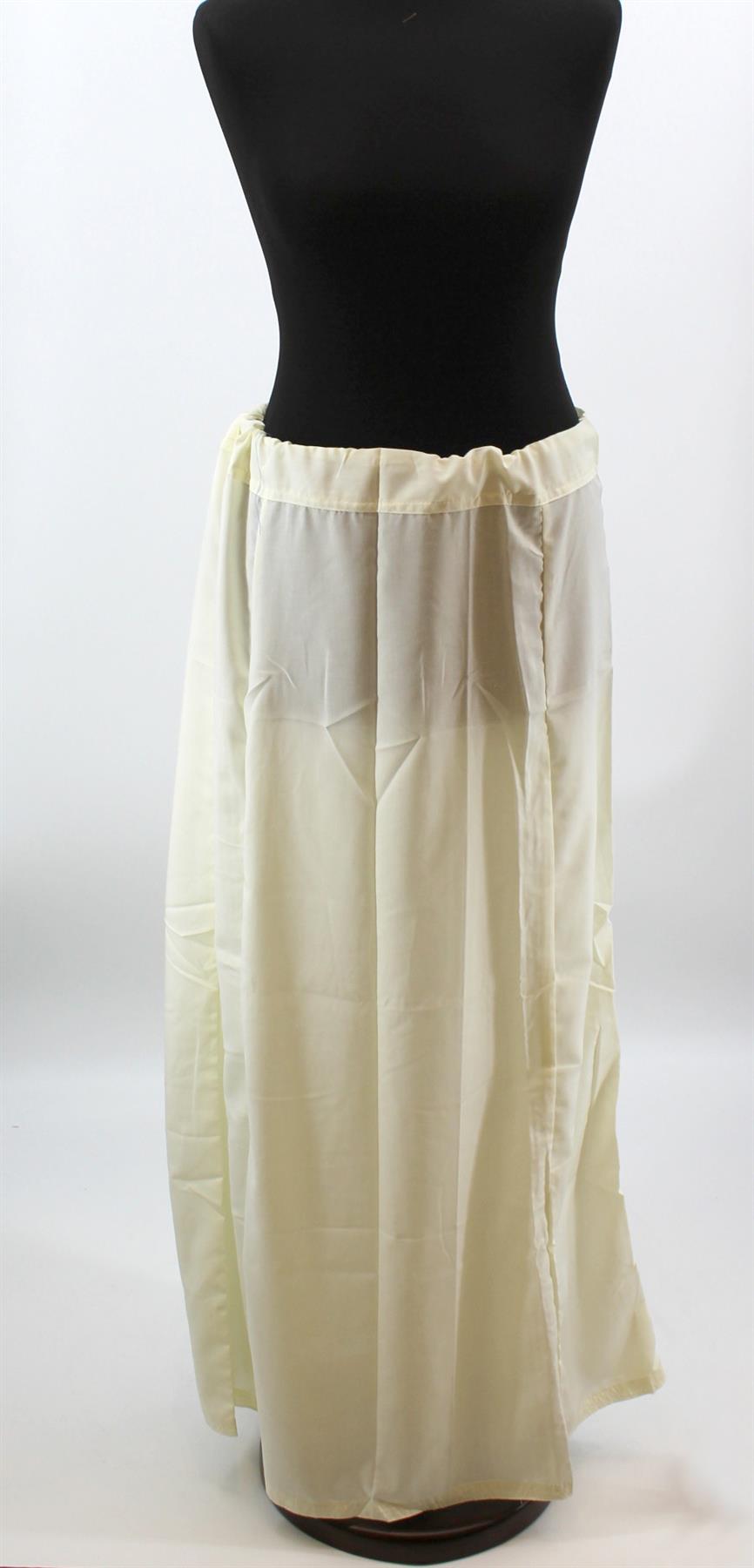 Women's Cotton Indian Readymade Petticoats Inskirt / under skirt Saree Petticoats - Regular Size