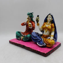 Load image into Gallery viewer, Cultural Rajasthani traditional couple,Indian Rajasthani couple Multi color