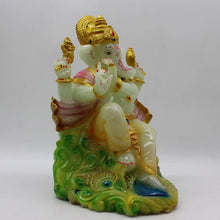 Load image into Gallery viewer, Indian Lord Ganesha Statue for Home &amp; office decor, temple, diwali Pooja,Sitting statue of lord Ganesha