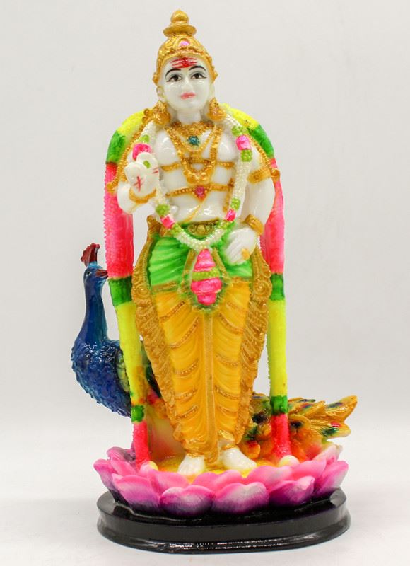 Lord Kartikeya Ji, Swami Kartik with Peacock