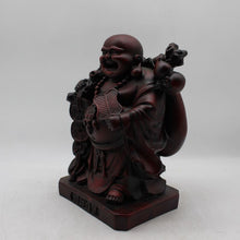 Load image into Gallery viewer, Lucky Laughing Buddha,statue,Happy sitting,showpeace,luckey man,Happy man Maroon