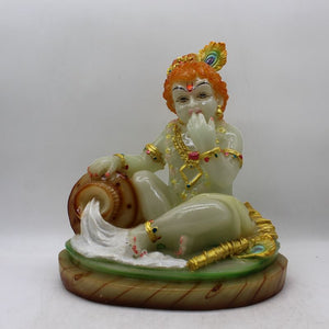 Lord Krishna,Kanha,Bal gopal Statue,Home,Temple,Office decore Glow in dark