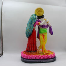 Load image into Gallery viewer, Indian Fiber Lord Radha Krishna Statue for Home &amp; office decor, temple, diwali Pooja