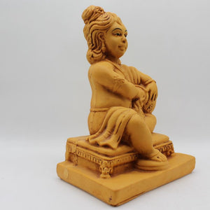 Indian Fiber Lord Krishna Statue for Home & office decor, temple, diwali Pooja