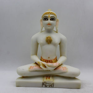 Hindu Jain God Mahavir swami, Mahavir swami idol murti White