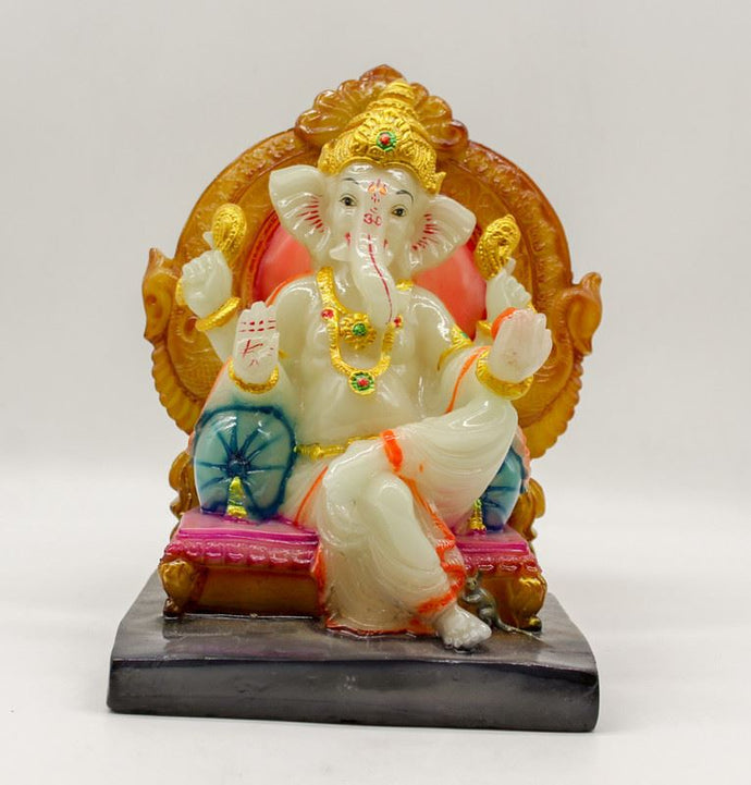 Indian Fiber Lord Ganesha Statue for Home & office decor, temple, diwali Pooja