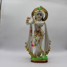 Load image into Gallery viewer, Indian Fiber Lord Krishna Statue for Home &amp; office decor, temple, diwali Pooja