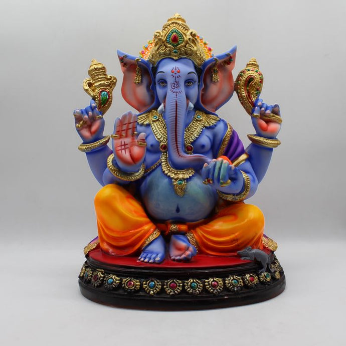 Indian Lord Ganesha Statue for Home & office decor, temple, diwali Pooja,Sitting statue of lord Ganesha