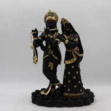 Load image into Gallery viewer, Radha Krishna,Radha Kanha Statue,for Home,office,temple,diwali Pooja Black