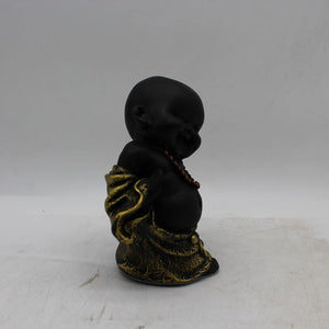 Buddha Sitting Medium,showpiece Decorative Statue Figurine God GiftBlack