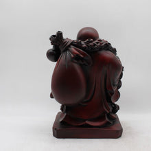 Load image into Gallery viewer, Lucky Laughing Buddha,statue,Happy sitting,showpeace,luckey man,Happy man Maroon