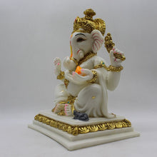 Load image into Gallery viewer, Indian Lord Ganesha Statue for Home &amp; office decor, temple, diwali Pooja,Sitting statue of lord Ganesha