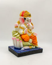 Load image into Gallery viewer, Indian Fiber Lord Ganesha Statue for Home &amp; office decor, temple, diwali Pooja