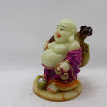 Load image into Gallery viewer, Lucky Laughing Buddha,statue,Happy sitting,showpeace,luckey man,Happy man White