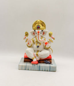 Indian Fiber Lord Ganesha Statue for Home & office decor, temple, diwali Pooja