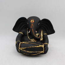 Load image into Gallery viewer, Ganesh Ganesha Ganpati vidhnyaharta Ganapati Hindu God Indian GodBlack