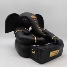 Load image into Gallery viewer, Indian Lord Ganesha,Ganpati,Bal Ganesh,Ganesh vinayak,statue of Ganesha Black