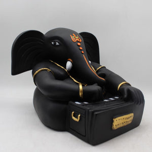 Indian Lord Ganesha,Ganpati,Bal Ganesh,Ganesh vinayak,statue of Ganesha Black