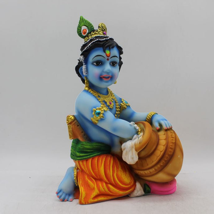 Lord Krishna,Kanha,Bal gopal Statue,Home,Temple,Office decore Blue color