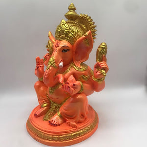 Ganesh Ganesha Ganpati Ganapati Hindu God Ganesh fiber idol