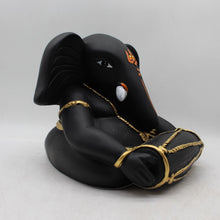 Load image into Gallery viewer, Indian Lord Ganesha,Ganpati,Bal Ganesh,Ganesh vinayak,statue of Ganesha Black