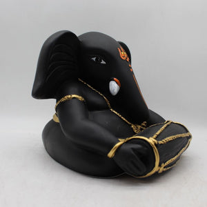 Indian Lord Ganesha,Ganpati,Bal Ganesh,Ganesh vinayak,statue of Ganesha Black