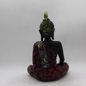 Buddha Sitting Medium,showpiece Decorative Statue Figurine God GiftBlack