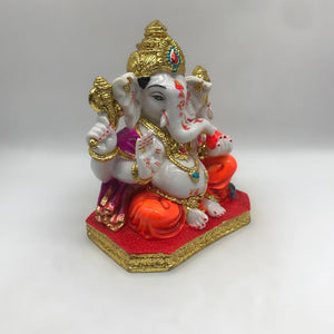 Ganesh Ganesha Ganpati Ganapati Hindu God Hindu God Ganesh fiber idol 1
