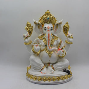 Lord Ganesh,Fancy Ganesha,Ganpati,Bal Ganesh,Ganesha,Ganesha Statue White