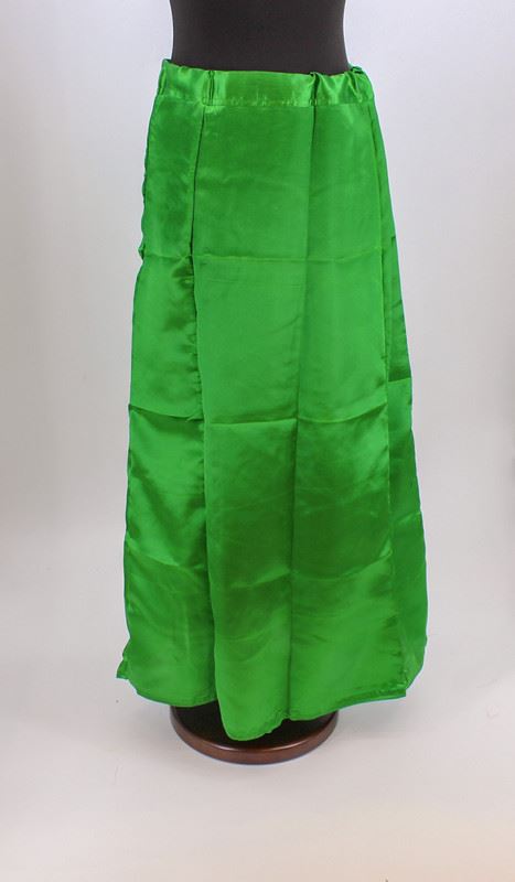 Indian Satin Silk Petticoat Inskirt Lining For Sari