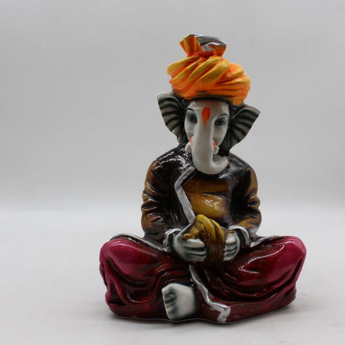 Indian Lord Ganesha Statue for Home & office decor, temple, diwali Pooja,Sitting statue of lord Ganesha
