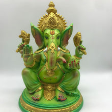 Load image into Gallery viewer, Ganesh Ganesha Ganpati Ganapati Hindu God Ganesh fiber idol