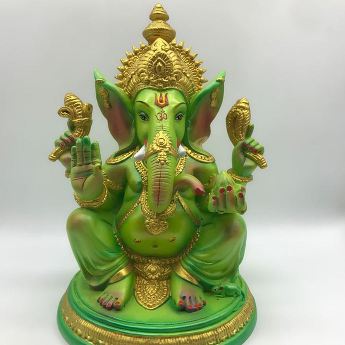 Ganesh Ganesha Ganpati Ganapati Hindu God Ganesh fiber idol