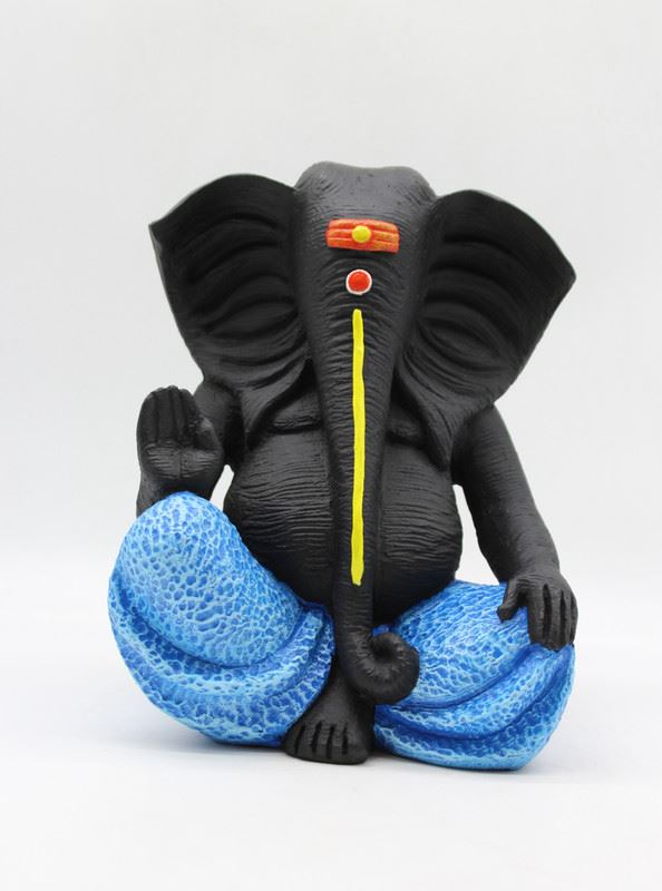Indian Fiber Lord Ganesha Statue for Home & office decor, temple, diwali Pooja