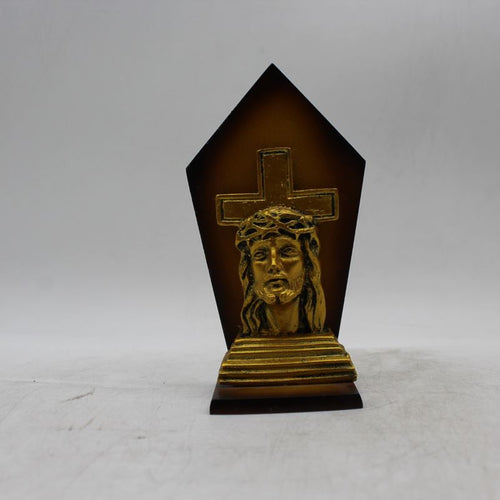 Christian God statue,Ishu khrist,Jesus,Father Of khristian idol Gold color