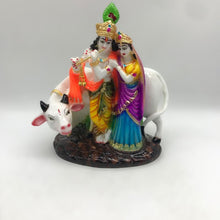 Load image into Gallery viewer, Radha Krishna,Radha Kanha Statue,for Home,office,temple,diwali Pooja,Fancy Radha KrishnaMulti Color