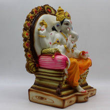 Load image into Gallery viewer, Indian Lord Ganesha Statue for Home &amp; office decor, temple, diwali Pooja,Sitting statue of lord Ganesha