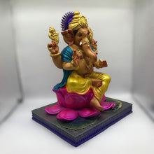Load image into Gallery viewer, Ganesh Ganesha Ganpati Ganapati Hindu God Hindu God Ganesh fiber idol Multi Color